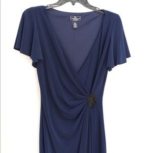 Navy blue formal dress